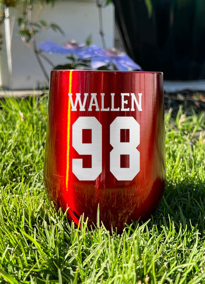 Wallen 98 Laser Etched Tumbler