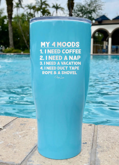 My 4 Moods Laser Etched Tumbler