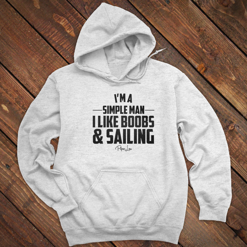 I Like Boobs And Sailing Men's Apparel