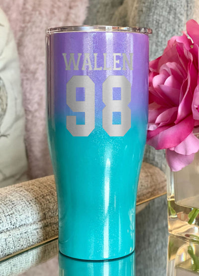 Wallen 98 Laser Etched Tumbler