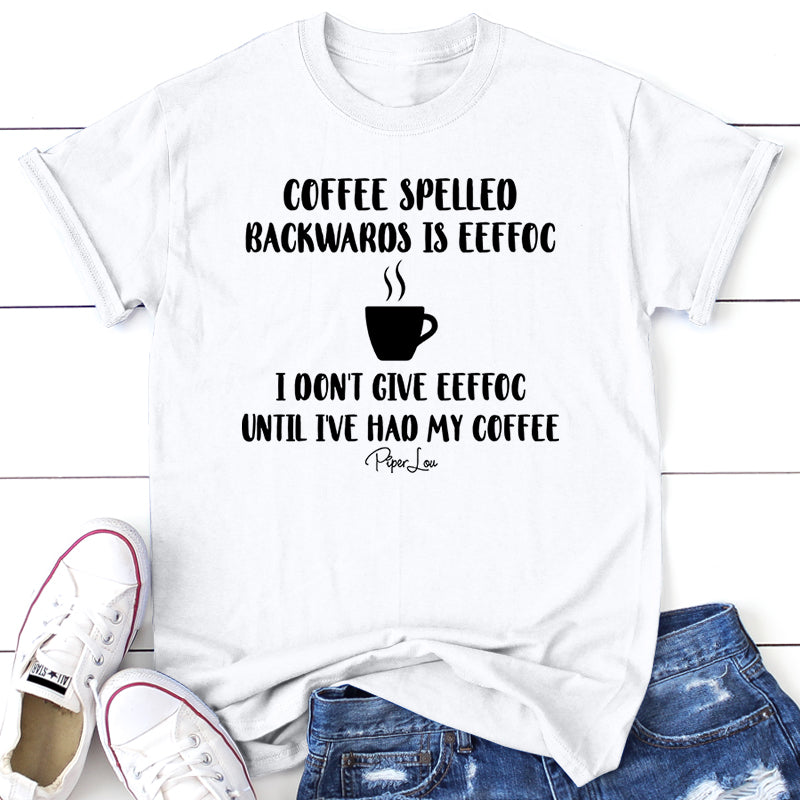 Coffee Spelled Backwards