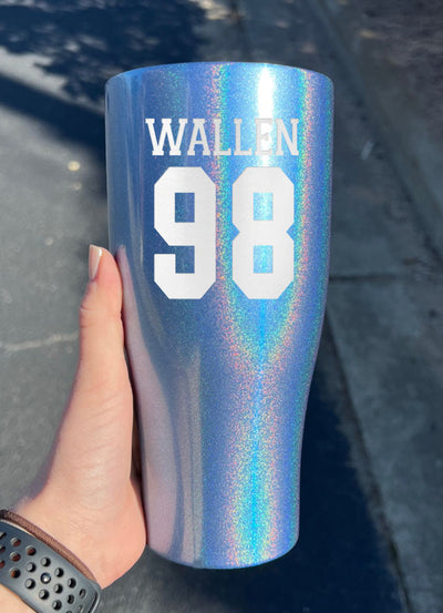 Wallen 98 Laser Etched Tumbler