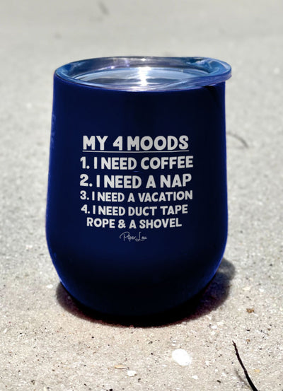 My 4 Moods Laser Etched Tumbler