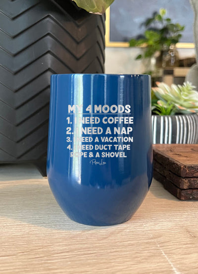 My 4 Moods Laser Etched Tumbler