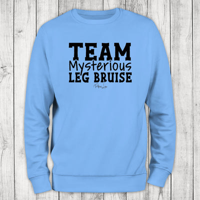 Team Mysterious Leg Bruise Crewneck