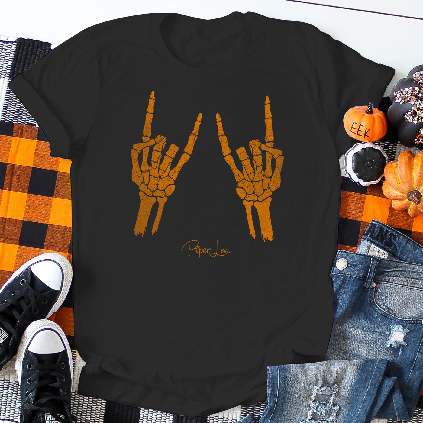 Halloween Apparel | Skeleton Rock On