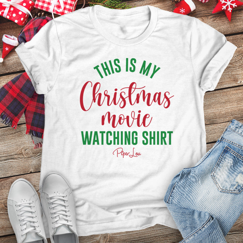 This Is My Christmas Movie Watching Shirt