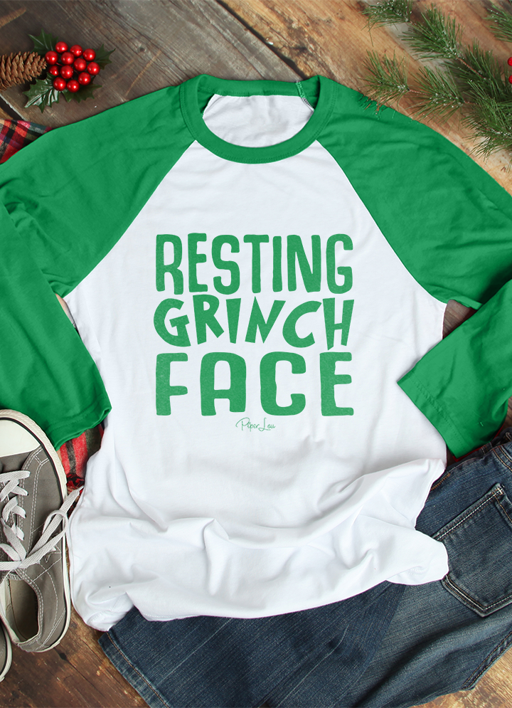 Resting Grinch Face Text