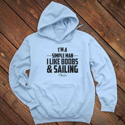 I Like Boobs And Sailing Men's Apparel