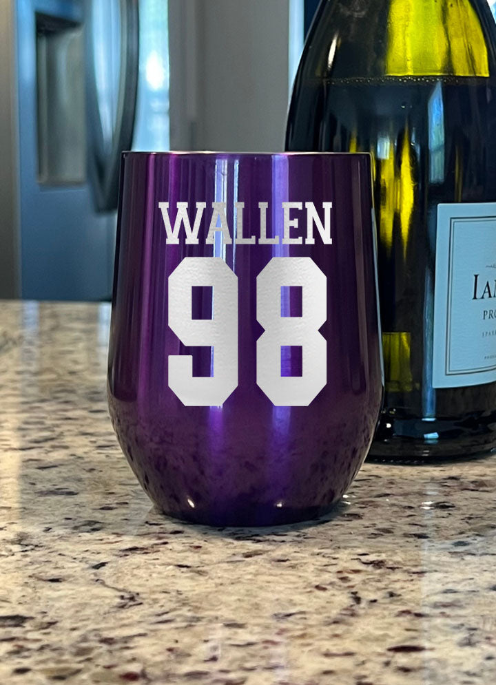 Wallen 98 Laser Etched Tumbler