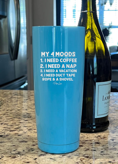 My 4 Moods Laser Etched Tumbler