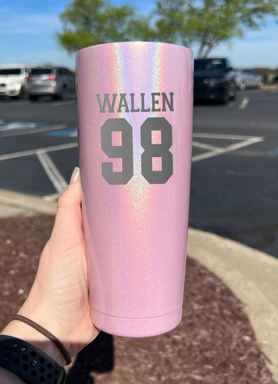 Wallen 98 Laser Etched Tumbler