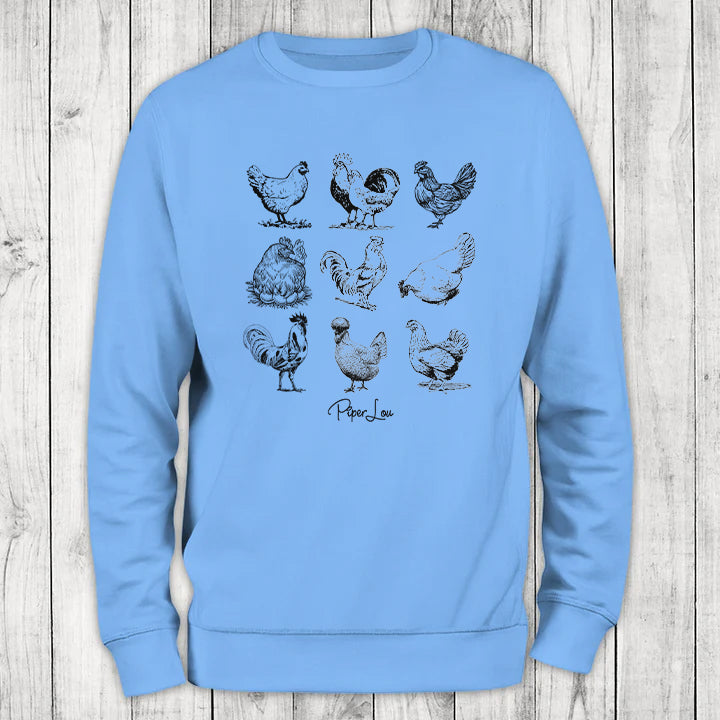 Chickens Crewneck