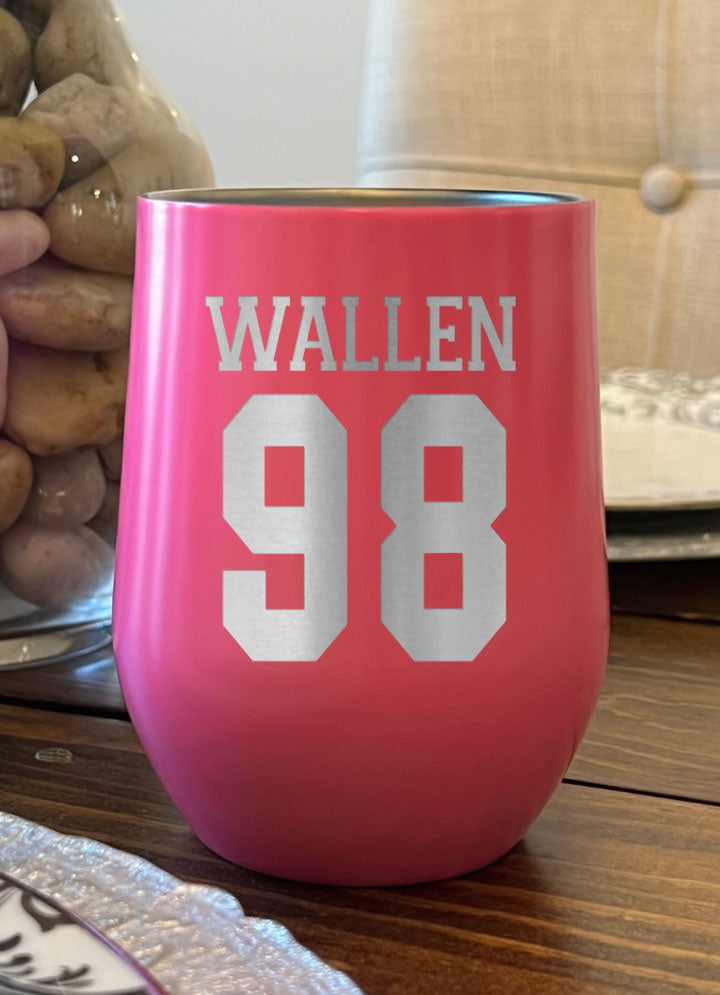 Wallen 98 Laser Etched Tumbler