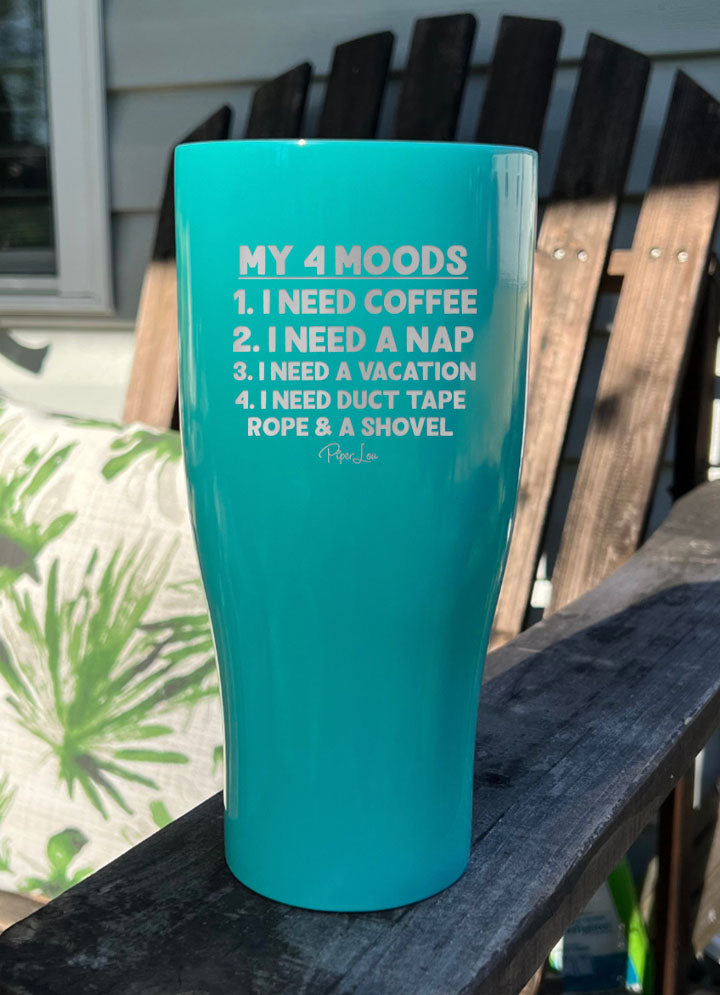 My 4 Moods Laser Etched Tumbler