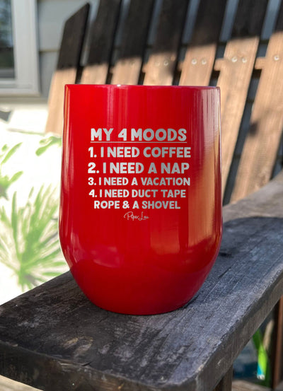 My 4 Moods Laser Etched Tumbler