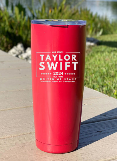 Taylor Swift 2024 Laser Etched Tumbler