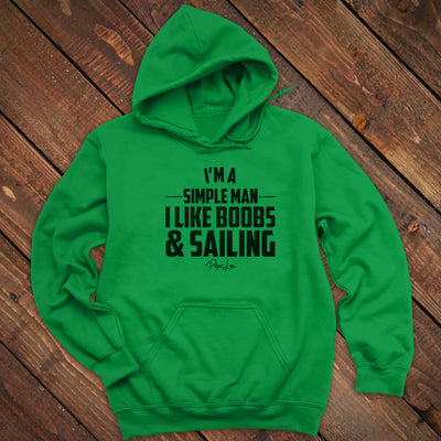 I Like Boobs And Sailing Men's Apparel