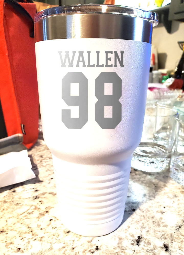 Wallen 98 Laser Etched Tumbler