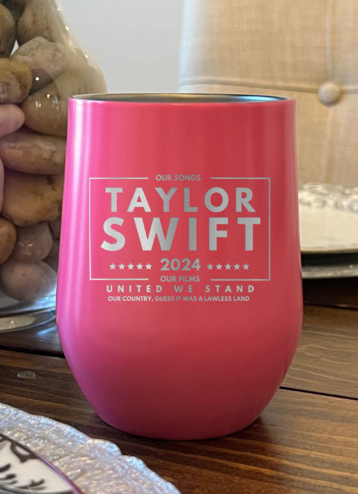 Taylor Swift 2024 Laser Etched Tumbler