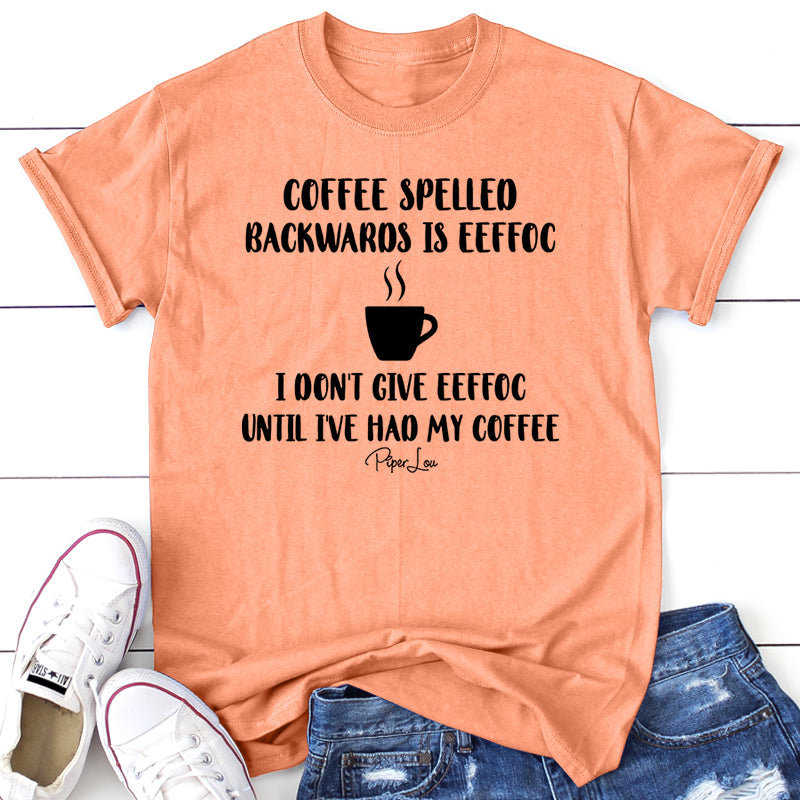 Coffee Spelled Backwards