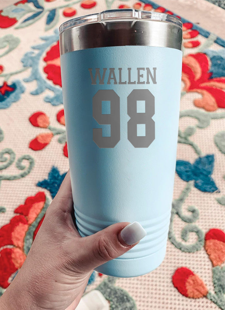 Wallen 98 Laser Etched Tumbler