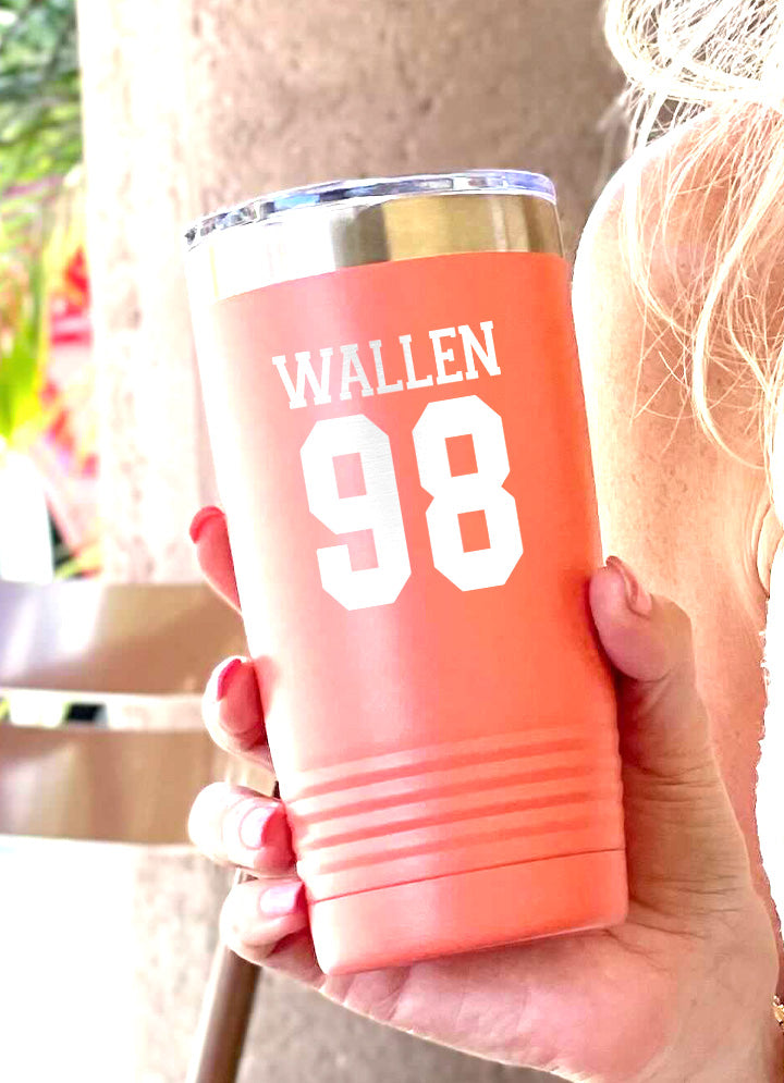 Wallen 98 Laser Etched Tumbler