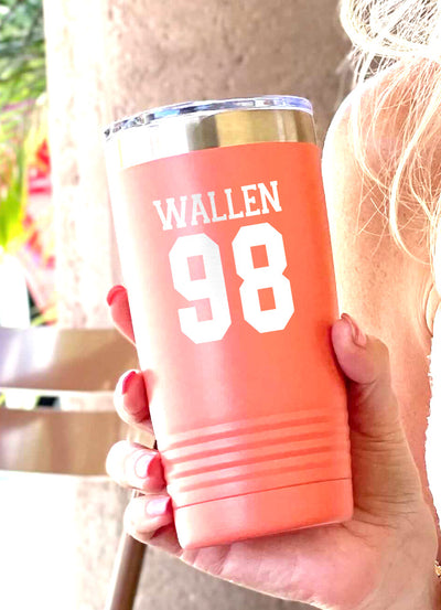 Wallen 98 Laser Etched Tumbler