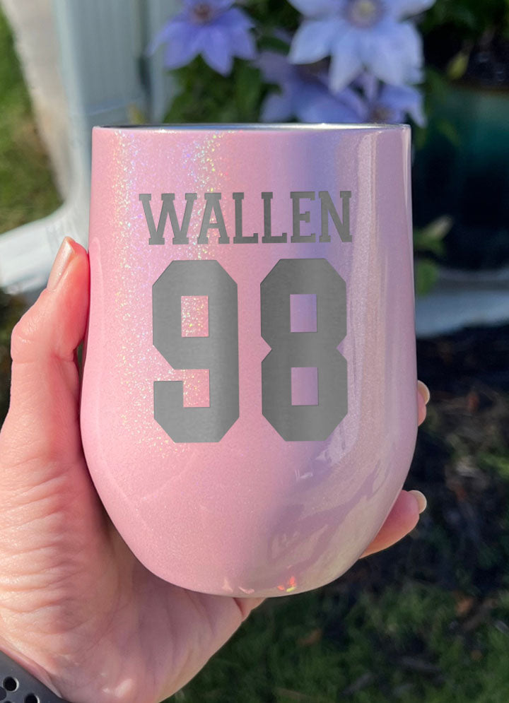 Wallen 98 Laser Etched Tumbler