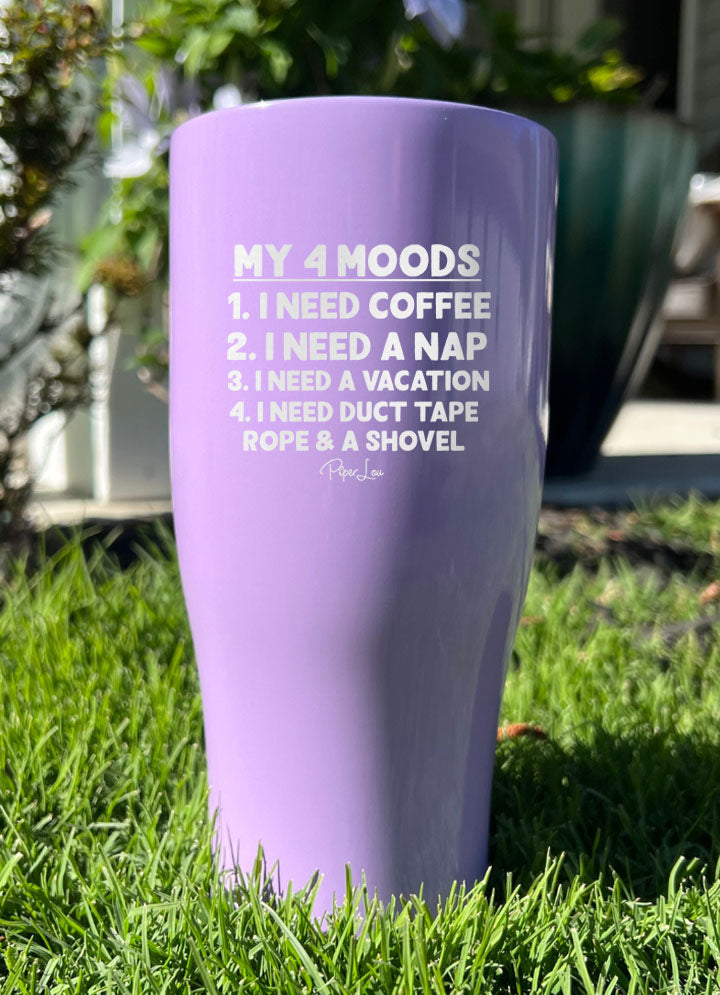 My 4 Moods Laser Etched Tumbler