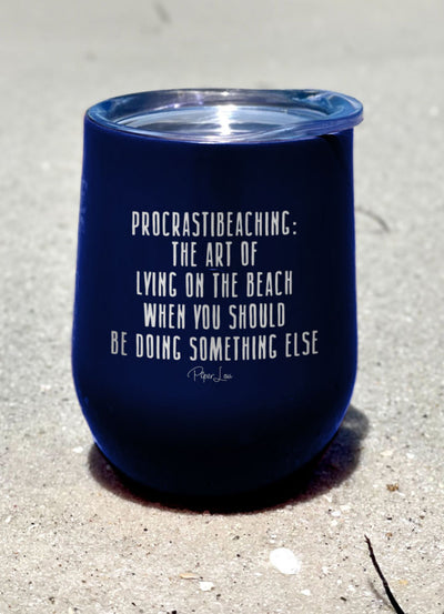 Procrastibeaching Laser Etched Tumbler